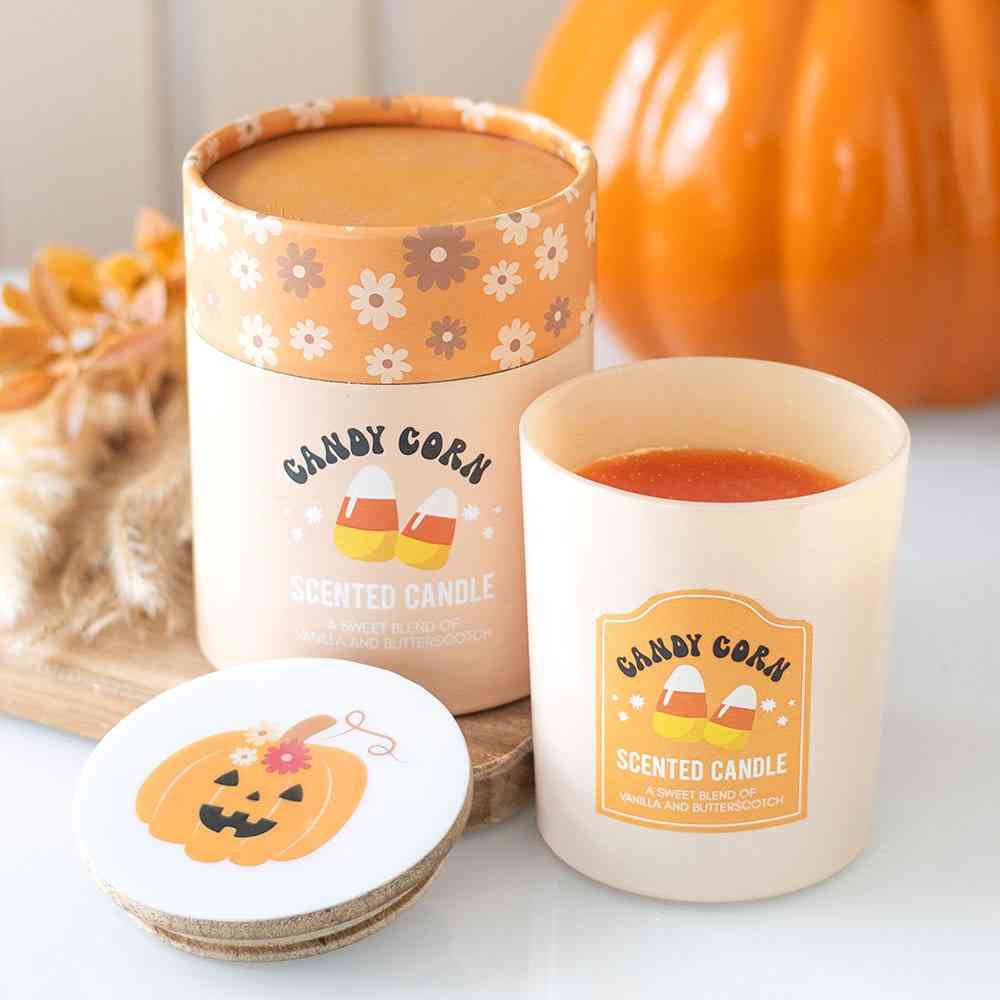 Something Different - Candy Corn Vanilla and Butterscotch Geurkaars - Multicolours